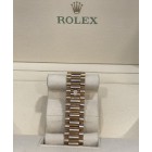 ROLEX DAY-DATE II ROSE GOLD CHOCOLATE WAVE DIAL
